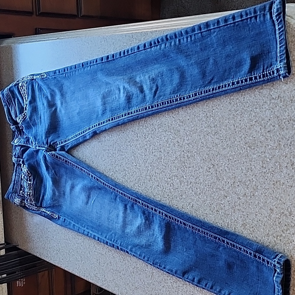 Grace In LA Skinny Ankle Jeans, Size  27 - Picture 11 of 14